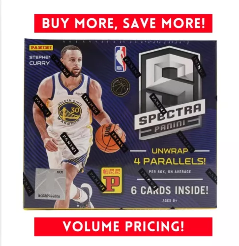 2021-22 Panini Spectra Basketball Asia Box 3 EXCLUSIVE Parallels Per Box