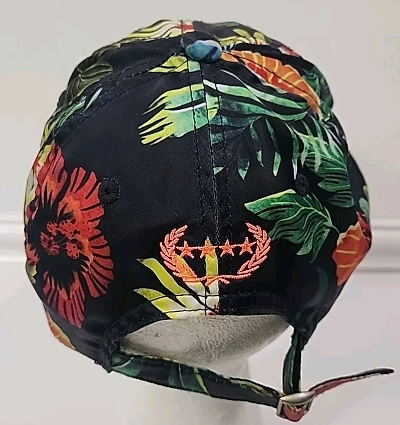 Field Grade Coolaide Money Monster Tropical Hat Strapback Cap Embroidered AOP