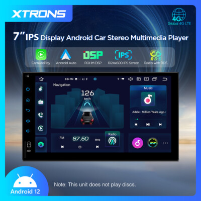 7'' 8G+128GB Autoradio 2 DIN Universal Navi DSP Global 4G CarautoPlay WiFi IPS