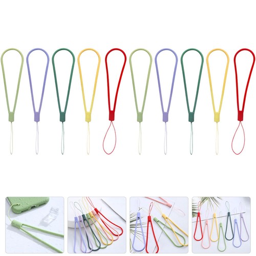 10 Pcs Mobile Phone Straps Silicone Hanging Rope Universal Lanyard - Zdjęcie 10 z 12