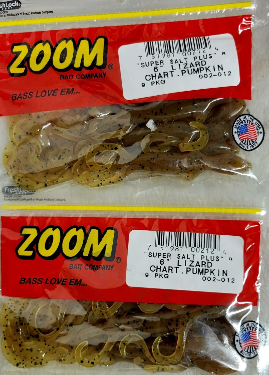 Zoom Super Salt Plus MAG Ultra Vibe Speed Craw ... - eBay