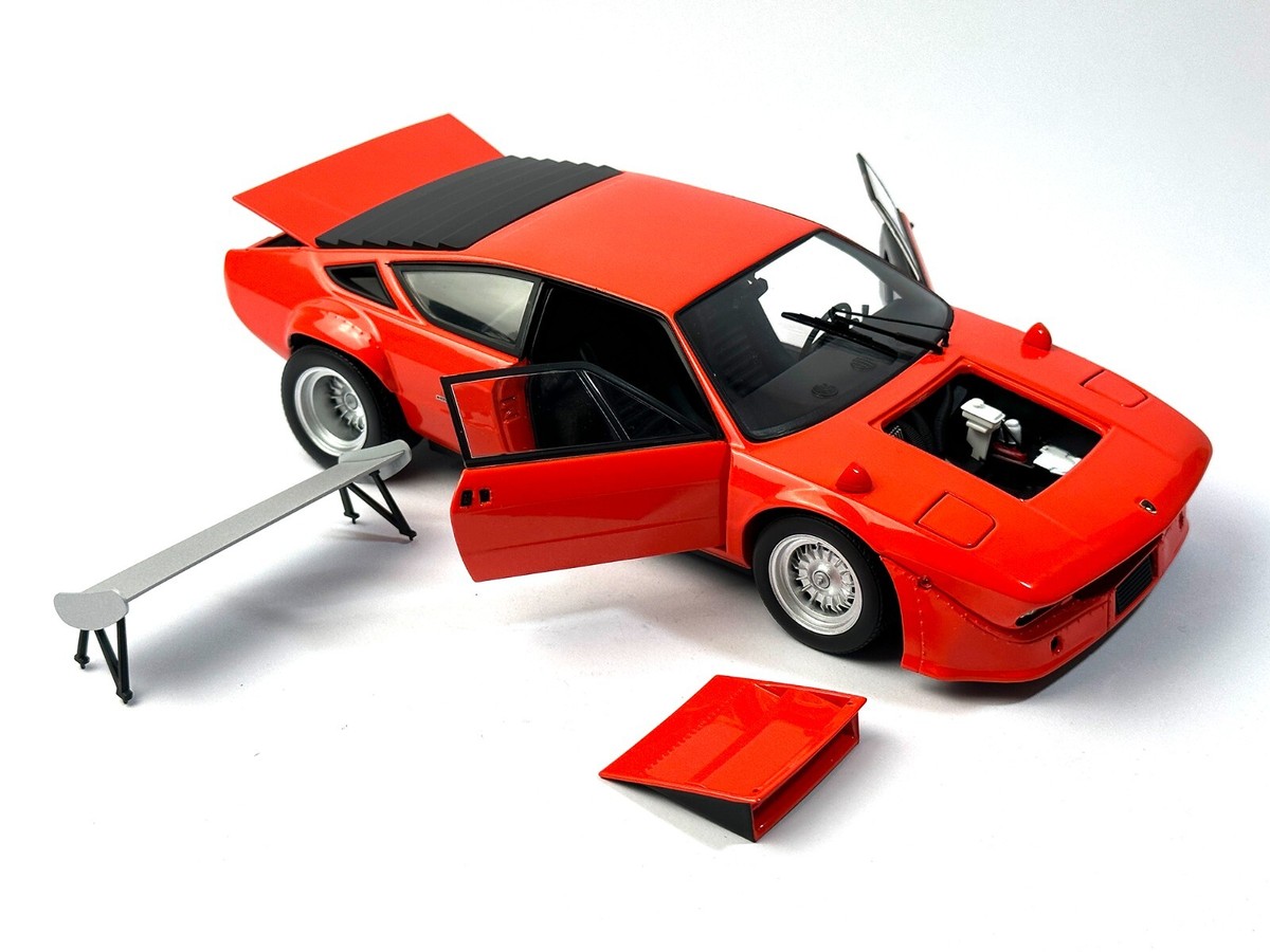 Kyosho 1:18 LAMBORGHINI URRACO RALLY Orange Diecast Model Metal