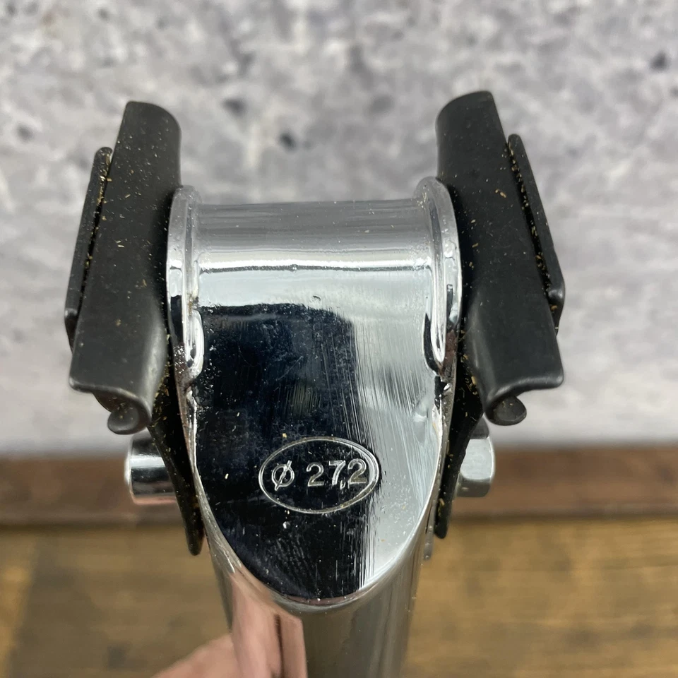 Tija de sillín Ruggieri RR.14 de colección 27,2 mm Reggisella NOS nueva pieza de bicicleta Italia Foto 2 de 4