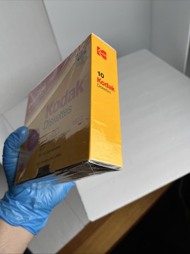 Kodak 5 1/4" Diskettes 2S 2D Double Sided 10 Computer Discs Double Density New - Afbeelding 9 van 20