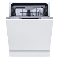 Hisense Hi4 Integrated Dishwasher - Silver - D-Rated, Silver control  HV623D15UK