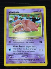 Vintage Pokemon Neo Genesis Slowpoke 73/111 Common TCG WOTC NM Tomokazu Komiya