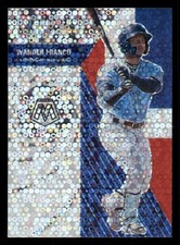 2021 Panini Mosaic International Men of Mastery Quick Pitch #6 Wander Franco
