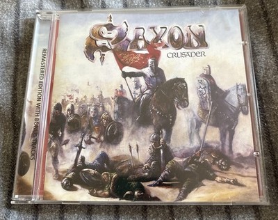 Saxon - Crusader CD Remastered Edition With Bonus Tracks - 19 Tracks