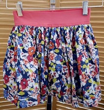 Abercrombie Fitch Y2K Multi-Color Floral Mini Skirt Women's Size Medium