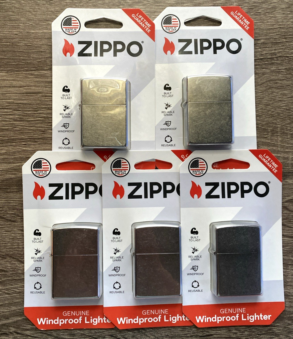 207 Bp Reg Street Chrome Made In Usa Lot Of 5