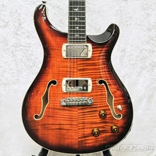 Paul Reed Smith PRS New Model SE Hollowbody II Piezo - Orange Tiger Smokeburst -