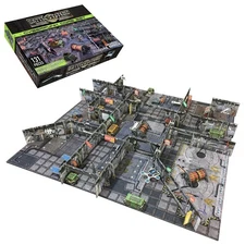 Modular Full Color Sci-Fi Tabletop Game Terrain for 28mm 35mm Games 2x2