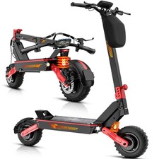 Electric Foldable Scooter 1200W 48V 13AH Adult 11" Dirt Tire UL 2849 Certified 