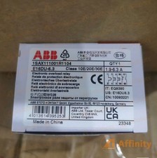 1pc ABB E16DU-6.3 Electronic Overload Relay 1.9-6.3 A 1SAX111001R1104