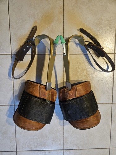 Buckingham Bucklite Titanium Pole Climbers & Heritage Big Buck Wrap Pad.