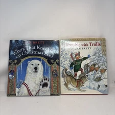 Jan Brett Hardcover Books - Lot of 2 - See Description for Titles