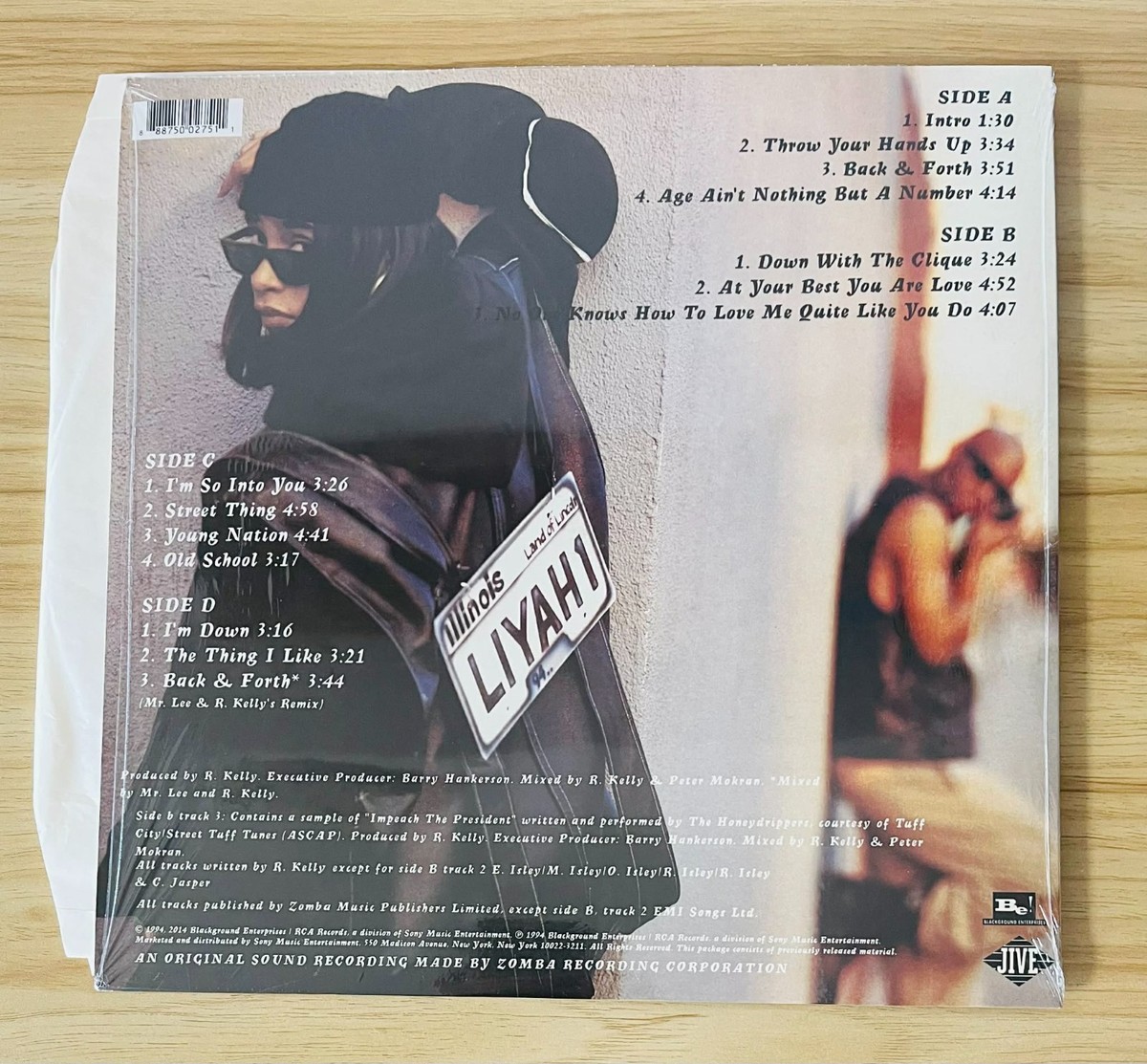 Aaliyah / Age Ain't Nothing But A Number 2014 US RSD WHITE 2LP