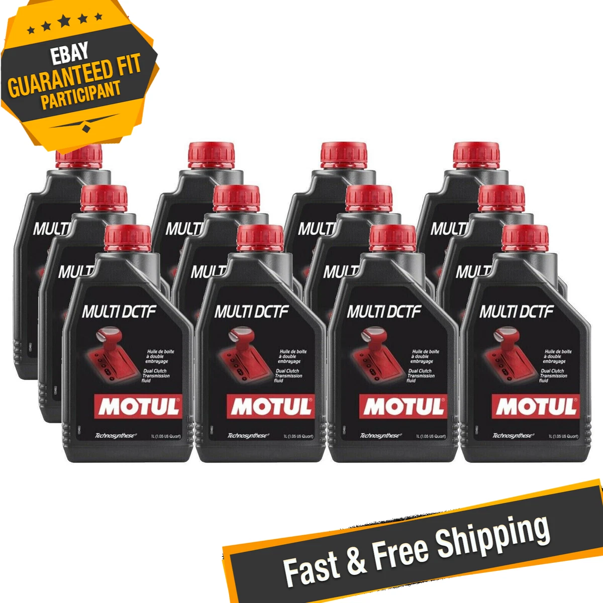 Motul 109464 Multi DCTF Dual Clutch Transmission Fluid 1L - Set of