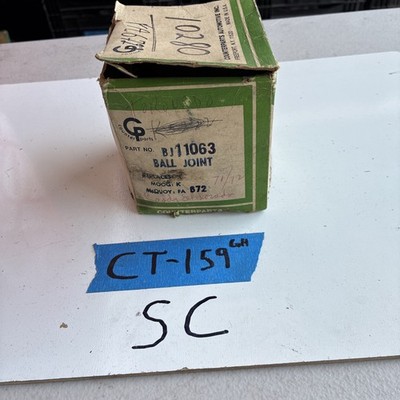 Counter Parts BJ11063 Ball Joint Durable High Quality NOS Parts