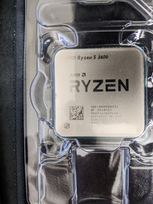 AMD Ryzen 5 3600 Processor (3.6GHz, 6 Cores, Socket AM4)