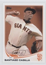 2013 Topps Santiago Casilla #333 0a1