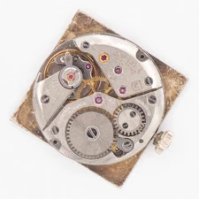 Vintage Universal Genève Caliber 42 17-Jewel Wristwatch Movement, Ticks a Bit