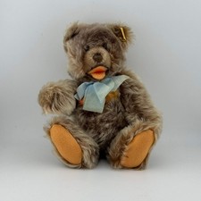 Steiff Original Zotty 8" Vintage Jointed Mohair Teddy Bear 0300/22 Tags Stains