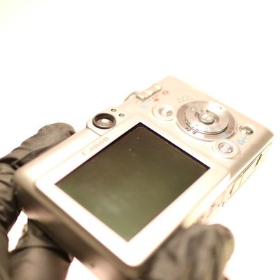 Canon Digital Camera IXUS 40 IXY 50 4.0MP Silver Tested Full