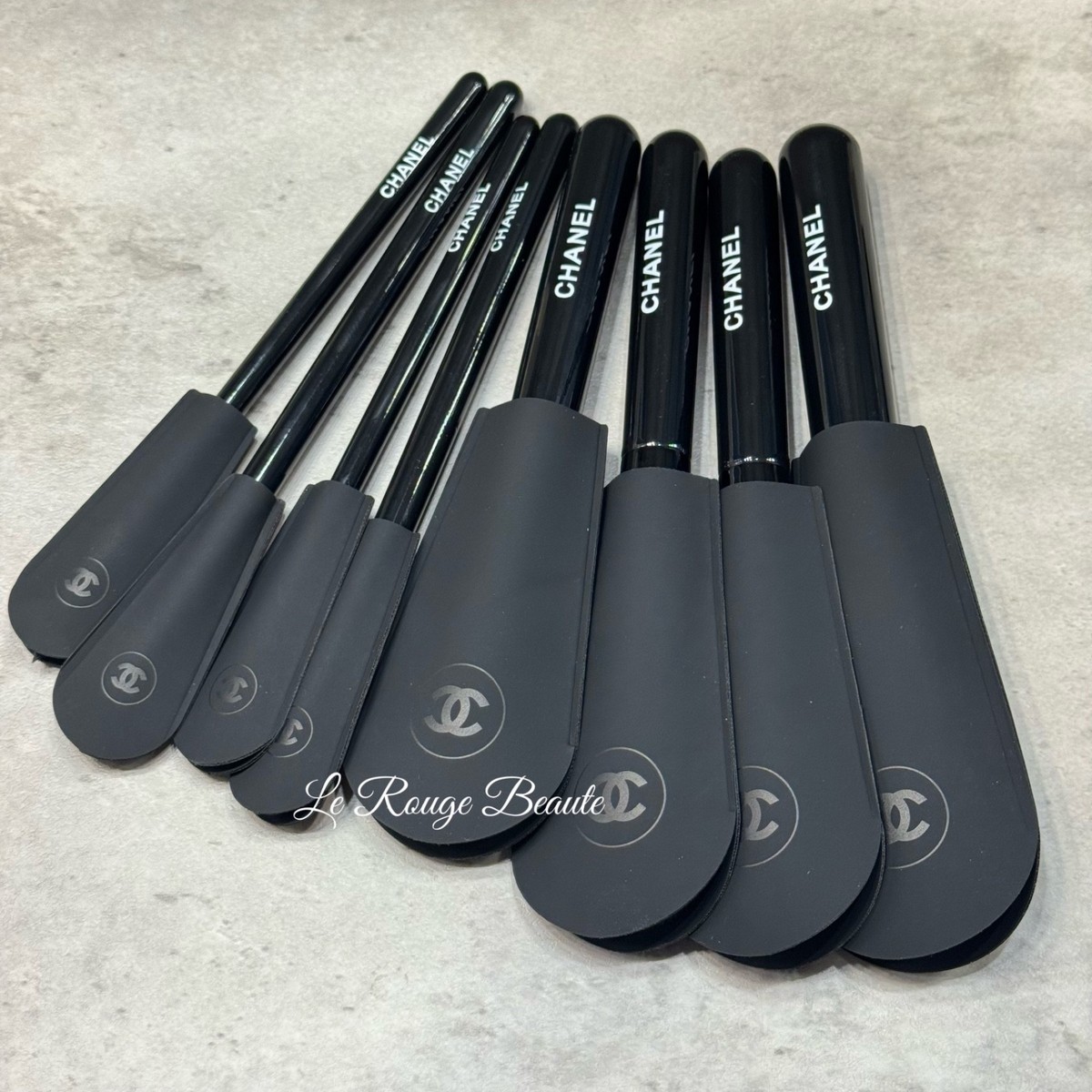 Chanel Makeup Brush Set - 8pcs Foundation Blush Contour Powder