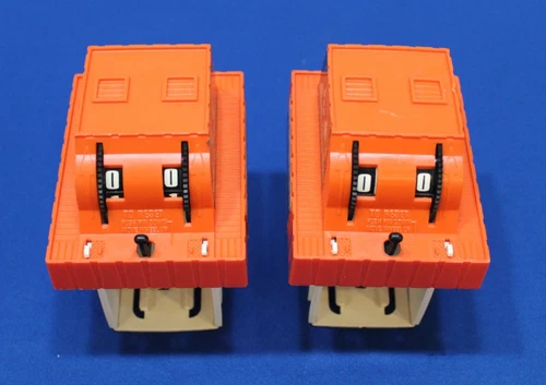 Original 1969 Mattel Hot Wheels Redlines RedLine Track Lap Counter Set of 2