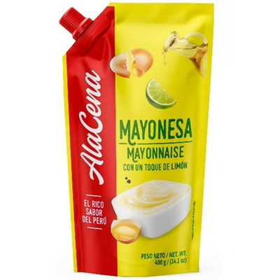 Peruvian Mayonnaise by Alacena   Mayonesa Peruana 13.5 oz (400 g)  