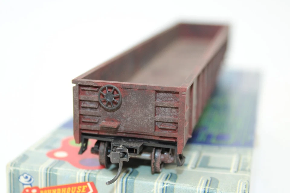 Athearn Roundhouse HO KCS Kansas City Southern 50' Gondola #800007 Weathered - Image 3 of 4