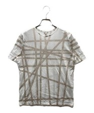 Hermes S White-Cream Cotton Short Sleeve T-Shirt