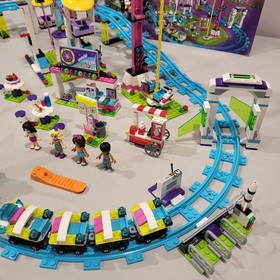Lego Friends 41130 Amusement Park Roller Coaster 100% Complete w/Instruct. & Box