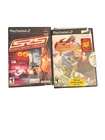 SRS Street Racing Syndicate & Capcom Fighting Evolution PS2 Complete T Rated Gam