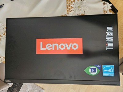 Lenovo ThinkVision 3M MicroTouch Monitor 27 Zoll Computerbildschirm Schwarz