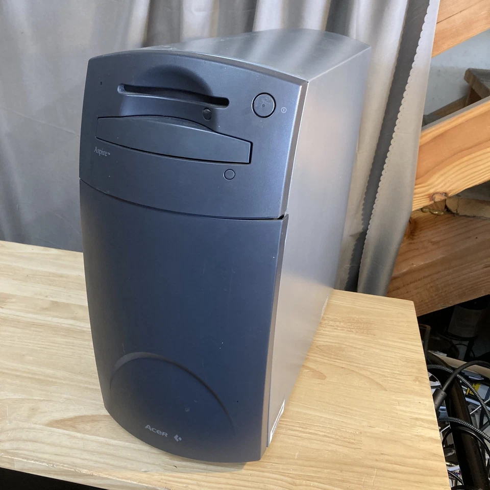 Acer Aspire 5166SK Desktop Pentium 166 Midtower Socket 7 24MB RAM 2GB HDD Rare - Image 2 of 4