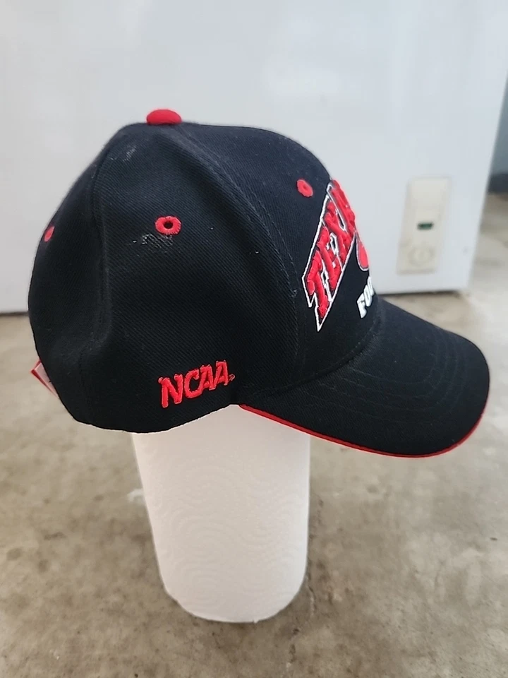 Texas Tech Football Logo Mens Zephyr Strap Back Hat - Image 2 of 4