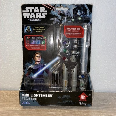 Star Wars Science Mini Lightsaber Tech Lab Build Your Own Anakin Uncle Milton