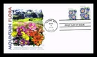 US COVER FIRST DAY OF ISSUE PANDA CACHETS MOUNTAIN FLORA PASQUEFLOWER