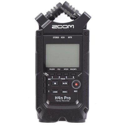 Zoom H4n Pro Portable Digital Audio Recorder with Case