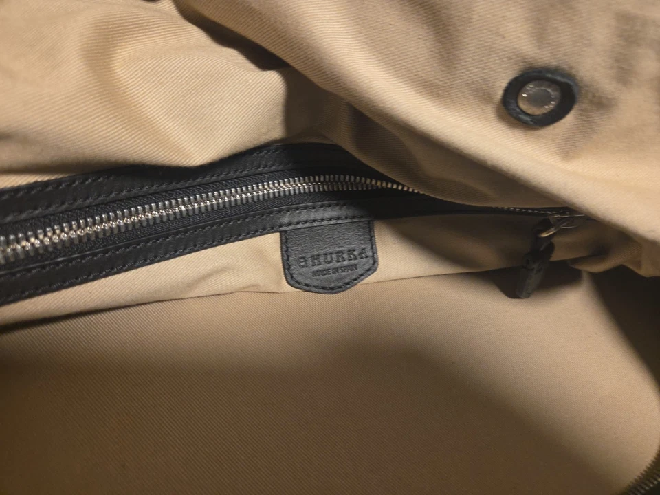 RARO Ghurka No. Bolsa de Transporte de Viaje 96 Cavalier Cuero Azul Gimnasio ENVÍO GRATUITO Foto 4 de 4