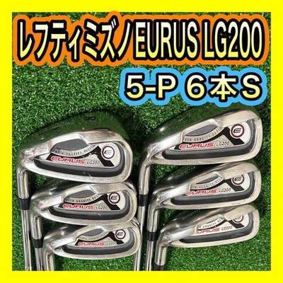 Left Handed Mizuno EURUS LG200 Iron Set 6 pieces Flex S