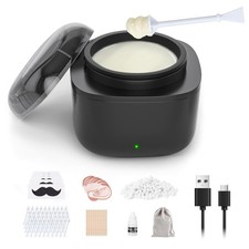 Nose Hair Waxing Kit Smart Temp Control USB-C Fast Heating 4-6 Weeks CAVSTORM