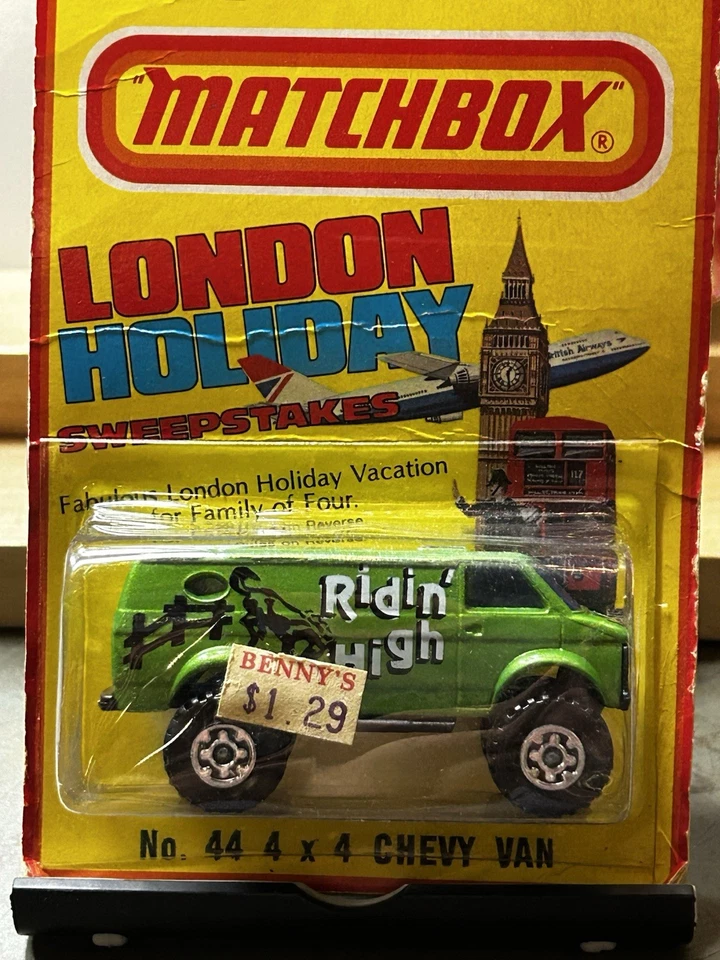Matchbox 4x4 Chevy Van from 1982 Superfast London Holiday Z10 Moc Rare - Image 3 of 4