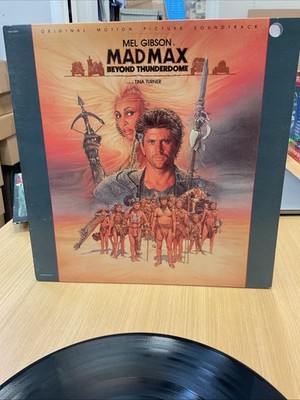 MAD MAX BEYOND THUNDERDOME RARE PROMO ORIGINAL 1985 SOUNDTRACK VINYL LP TINA TUR