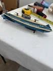 Vintage Wolverine Supply & Mfg Co. Pittsburgh, PA Tin Litho Diving Submarine