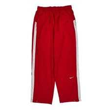 Team Nike Track Pants - Large White Polyester