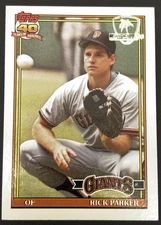 1991 Topps - Rick Parker #218 Operation Desert Shield