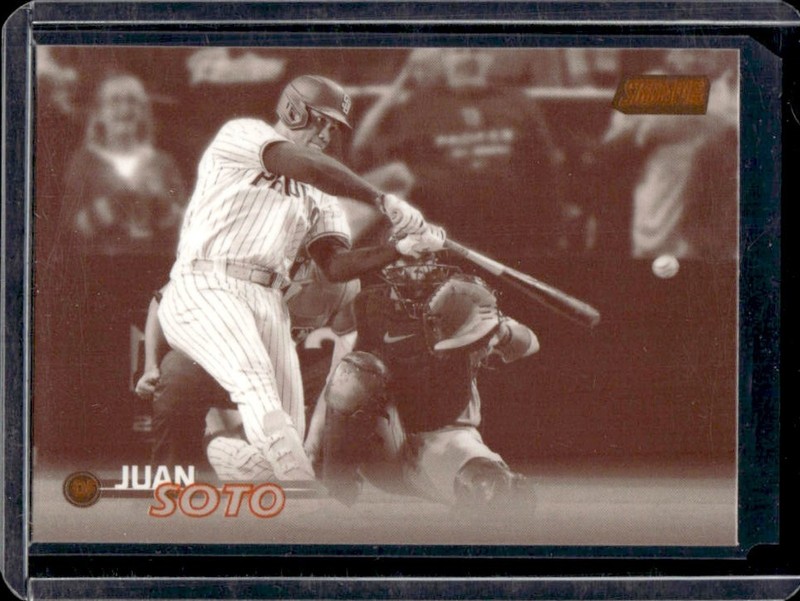 2023 Topps Stadium Club Juan Soto Sepia #205 Padres